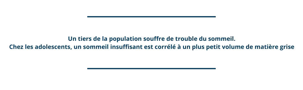 Les troubles du sommeil sont-ils fréquents ?